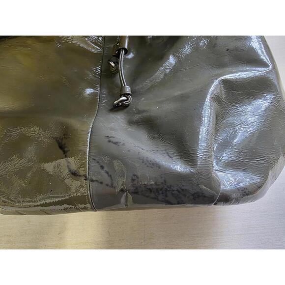 Coach Madison Marielle Drawstring Bucket Bag in a Patent Leather - Picture 9 of 10